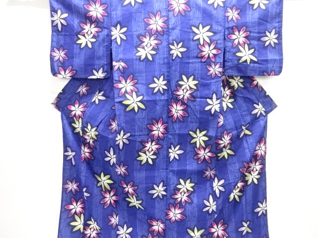 Japanese Kimono / Tsumugi Omeshi Cotton